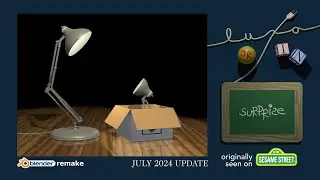 Luxo Jr. in "Surprise" - Blender Remake (July 2024 Update)