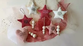 Adornos Navidad estrellas, decoración navideña