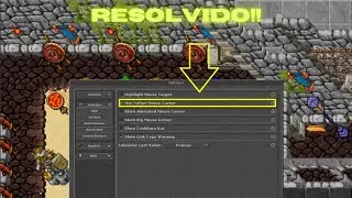 Dica Tibiana: Problema de queda de FPS resolvido! (cursor do mouse)