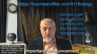 Dimitri Khalezov's important announcement about recent attempts to get this YouTube channel banned.