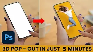 Create 3D Pop - Out Effect in Photoshop | Tutorial | Urdu - Hindi