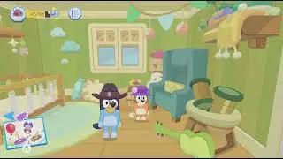 How to Find Newspaper Sticker (Heeler House) Nursery Chair | Bluey: The Videogame