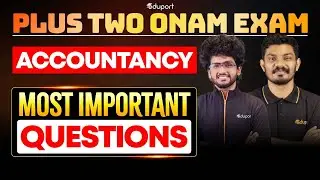 Plus Two Commerce |Accountancy | Most important Questions | Eduport Plus Two