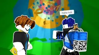 Pretending to be a Noob then racing people (Tower of Hell)