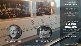 1958 • Baseball Clip • Elston Howard Interview - Radio Broadcast