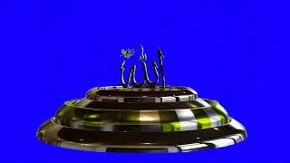Animated (Allah) - Blue Screen