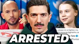Schulz Reacts: Andrew Tate ARRESTED by Greta Thunberg?