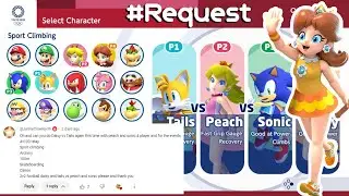 MARIO AND SONIC AT TOKYO 2020 | Gameplay (4 Players) | Tails VS Peach VS Sonic VS Daisy