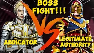 Abdicator Level 6 vs NEW Legitimate Authority LEVEL 6 BOSS!!! | Shadow Fight 3