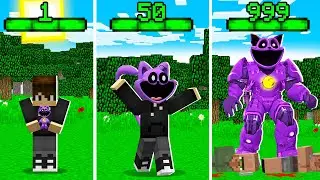 Я СТАНОВЛЮСЬ ТИТАНОМ КЕТНЕПОМ С КАЖДЫМ УРОВНЕМ В МАЙНКРАФТ! ЕНОТИК TITAN CATNAP MINECRAFT