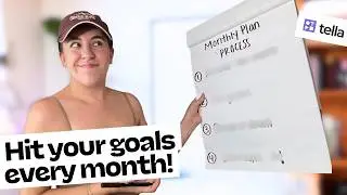 From Goals to Actions - Steal this Monthly Planning Method