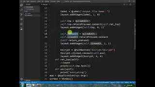 How to make a GUI encrypting/decrypting application