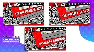 ✅🎞️ PERSONA 5 - ANIMATED INTERMISSIONS SCREENS