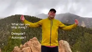 Find your ONE Thing and create a NOT To Do List