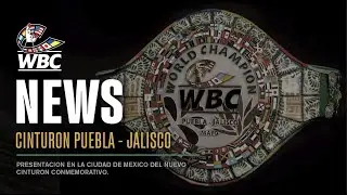 WBC Cinturón conmemorativo Puebla - Jalisco, presentación en México