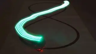 Light Painting Line Follower by circuito.io