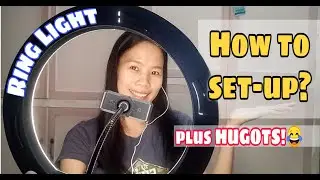 RING LIGHT W/ TRIPOD | Unboxing + Set-Up + Review