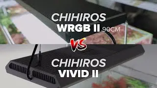 Chihiros WRGB 2 VS Chihiros Vivid 2 | LED Planted Aquarium Tank Light Review Showdown