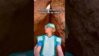 Minecraft with Bro be like: #shorts
