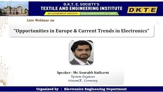 Opportunities in Europe and Current Trends in Electronics Industry by Mr. Sourabh Kulkarni Germany