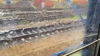 Как моют пассажирские вагоны в ОАО 