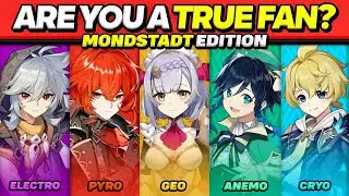 ULTIMATE GENSHIN QUIZ: MONDSTADT EDITION🕹️🔥 | 50 CHALLENGING QUESTIONS 🧠 | GENSHIN IMPACT QUIZ