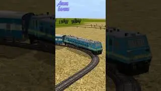 WAG-7 in Extreme Route Full Crazy Zig Zag (4) - Indian Train - Trainz Simulator 12
