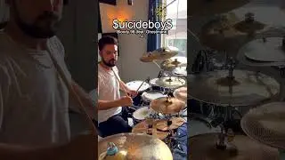 $UICIDEBOY$ BLOODY 98 (FEAT. GHOSTMANE) DRUM COVER (P5) 
