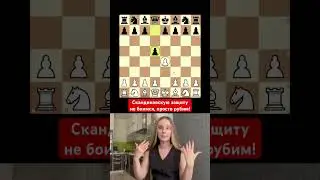 Никакой дебют не боимся, просто учим 😁 #шахматы #chess #обучение