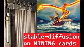 Stable Diffusion on MINING cards - P106-090 6GB - Fanless
