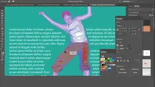 Using Image Trace and Text Wrap in Illustrator