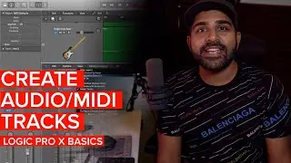 Create Audio and Midi/Software Tracks in Logic Pro X - Logic Pro X Basics