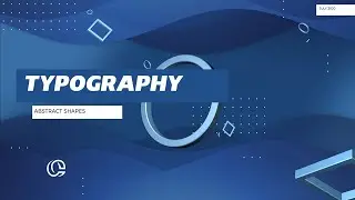 Adobe After Effects Template  - Abstract Shapes Typography - Motion Array