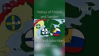 History of Finland and Sweden Part 1 | Countryballs