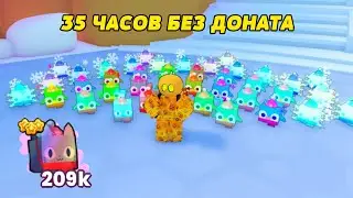 35 Hours WITHOUT DONATION In Pet Simulator 99!!!