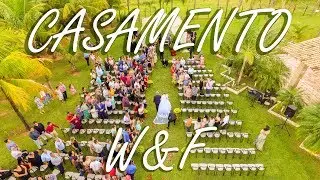 DRONE no casamento Weber & Francini