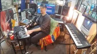 HOW to use ONE Patch on the Korg Wavestate to Create Dynamic Survival Horror Game Music