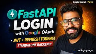 FastAPI Login System with Google OAuth & JWT | Python Auth Microservice Tutorial