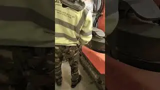 industrial robot for concrete / beton demolition #remontowa #shiprepair #demontage