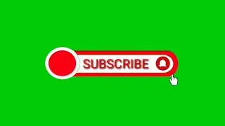 ✅Green Screen Subscribe Button | Green Screen Subscribe Button No Copyright Free Download