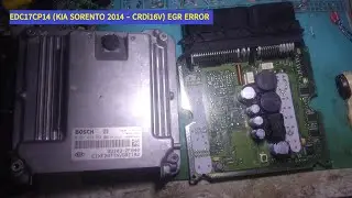 KIA SORENTO 2014 EGR ERROR VALVE   WIRING   ECU CHECKING