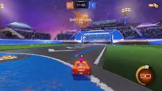 Superb clearance results in a goal