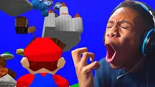 Playing Mario, but it's a RAGE GAME