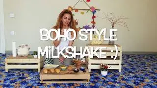 Boho style milkshake :)
