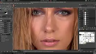 darktable Gimp - tuto PCB N°4 - Retouche de portrait