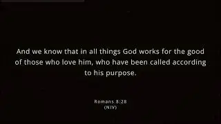 Sleep with Scripture (10 hours) | Romans 8:28 | NIV