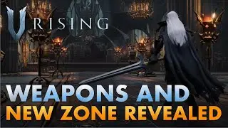 V Rising - Ruins of Mortium Zone & NEW Longbow and Whip!