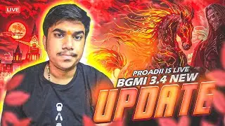 BGMI 3.4 UPDATE WITH ADII ❤️ 