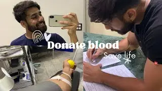 We donated our blood❤️ || Hrithik Vlogs ||
