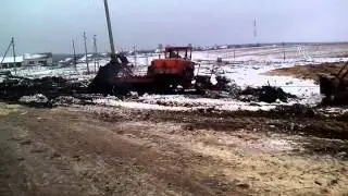 Застряла фура